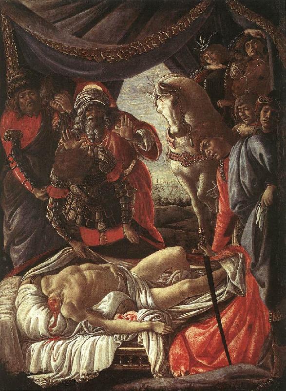 BOTTICELLI, Sandro The Discovery of the Murder of Holophernes bfg Germany oil painting art